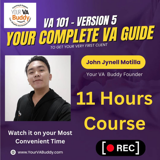 VA 101 Version 5 Course Newbie to Master Class Zoom Pre Recorded Webinar