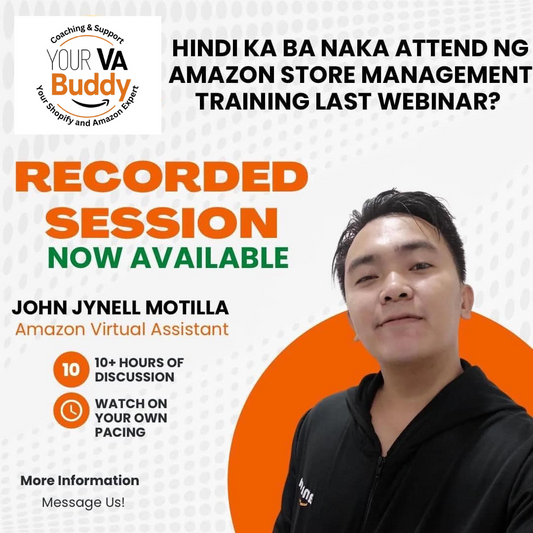 Amazon Store Management Newbie to Master Class Pre Recorded Course